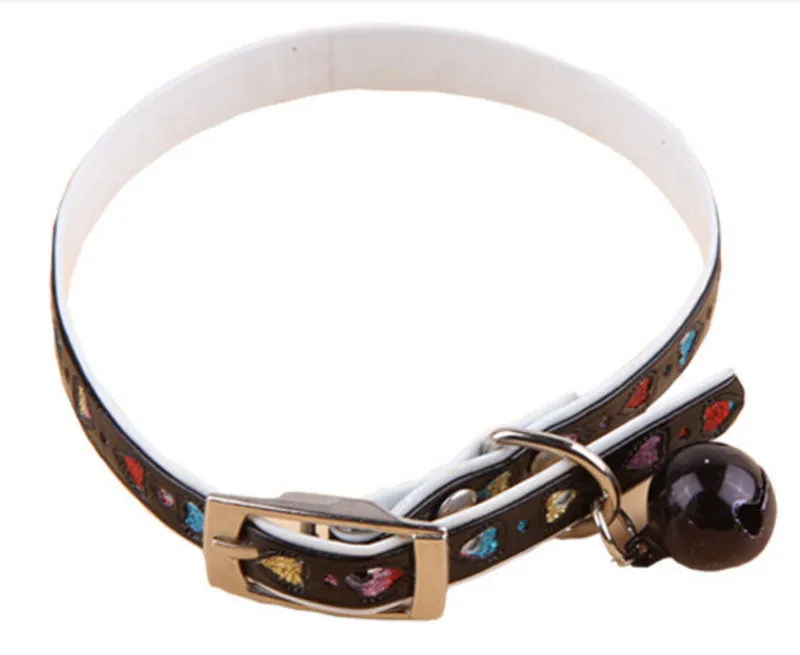 12" Thin Animal Collars With Bell Wholesale