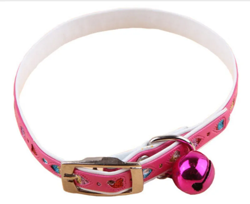 12" Thin Animal Collars With Bell Wholesale