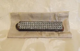 1940s Rhinestone Folding Comb Vintage Ladies Mad Men Comb