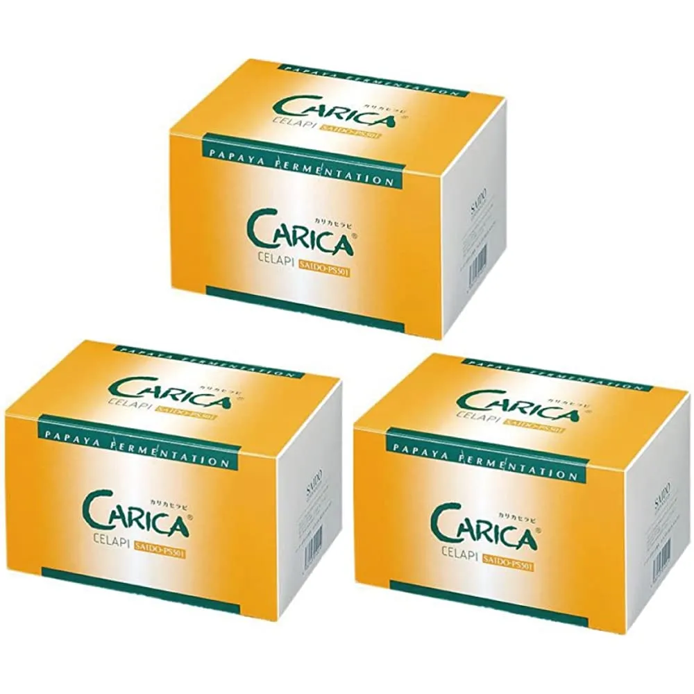 3 boxes of 100 Carica Therapy