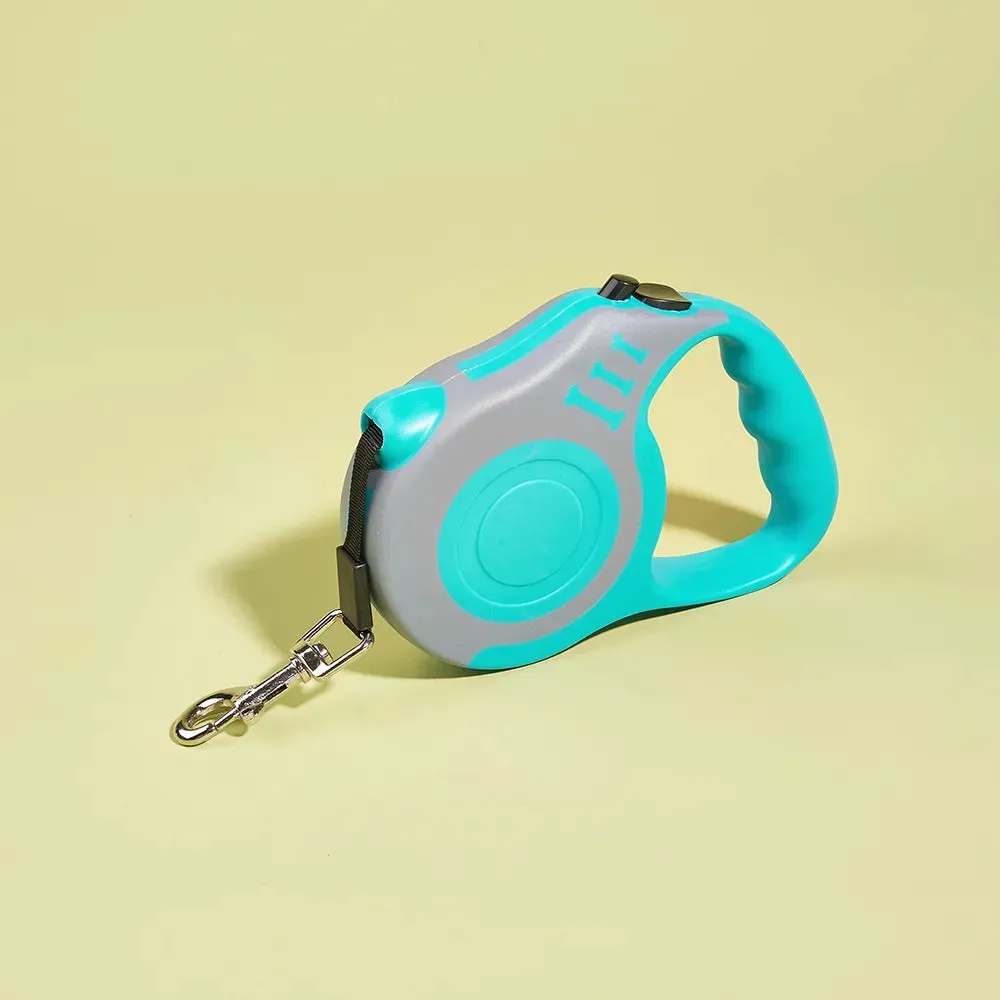 3M 5M Dog Leash for Small Dogs Cat Automatic Retractable Durable Nylon Lead Puppy Outdoor Travel Walking Hiking Traction Rope