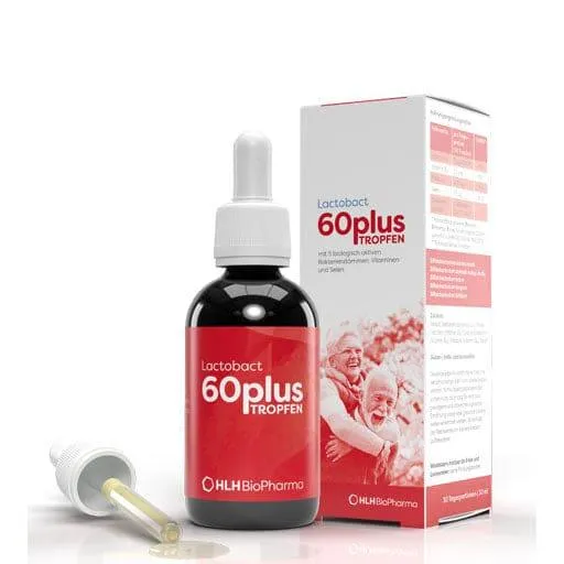 5 probiotics, LACTOBACT 60plus drops