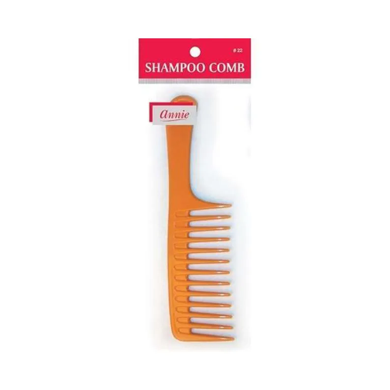 ANNIE #00022 Shampoo Comb [ASSORTED COLOR]
