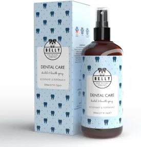 Belly Fresh Breath for Dogs Spray: Dog Breath Freshener & Dog Dental Care Spray. Ideal for: Dog Plaque and Tartar - Dog Chews, 17 Fl. Oz