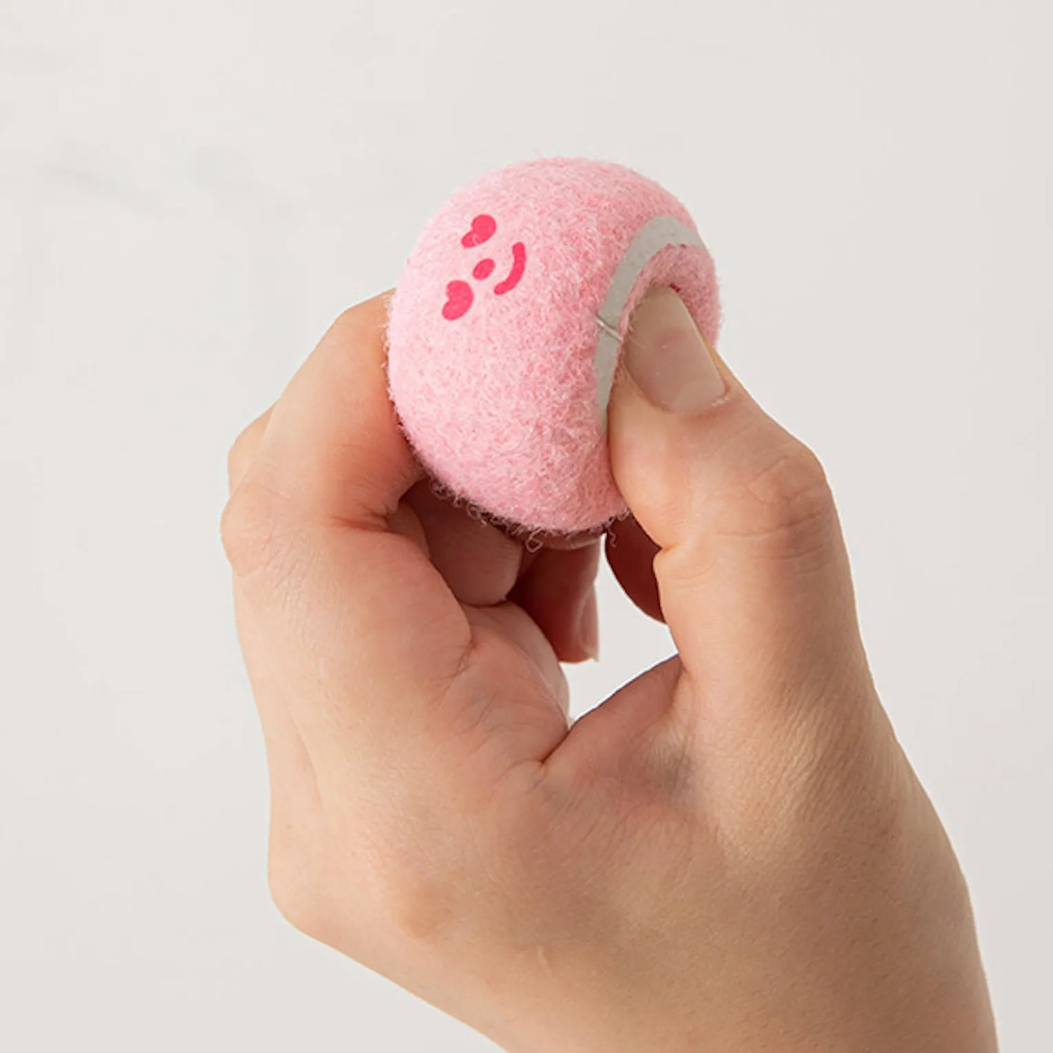 即納【BITE ME】New Mini Tennis Balls Toy