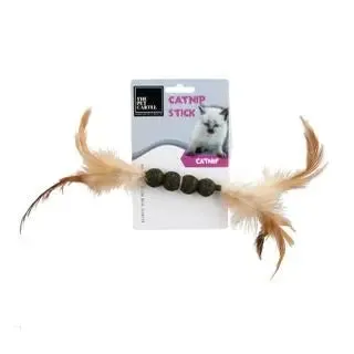 Catnip Stick and Feathers