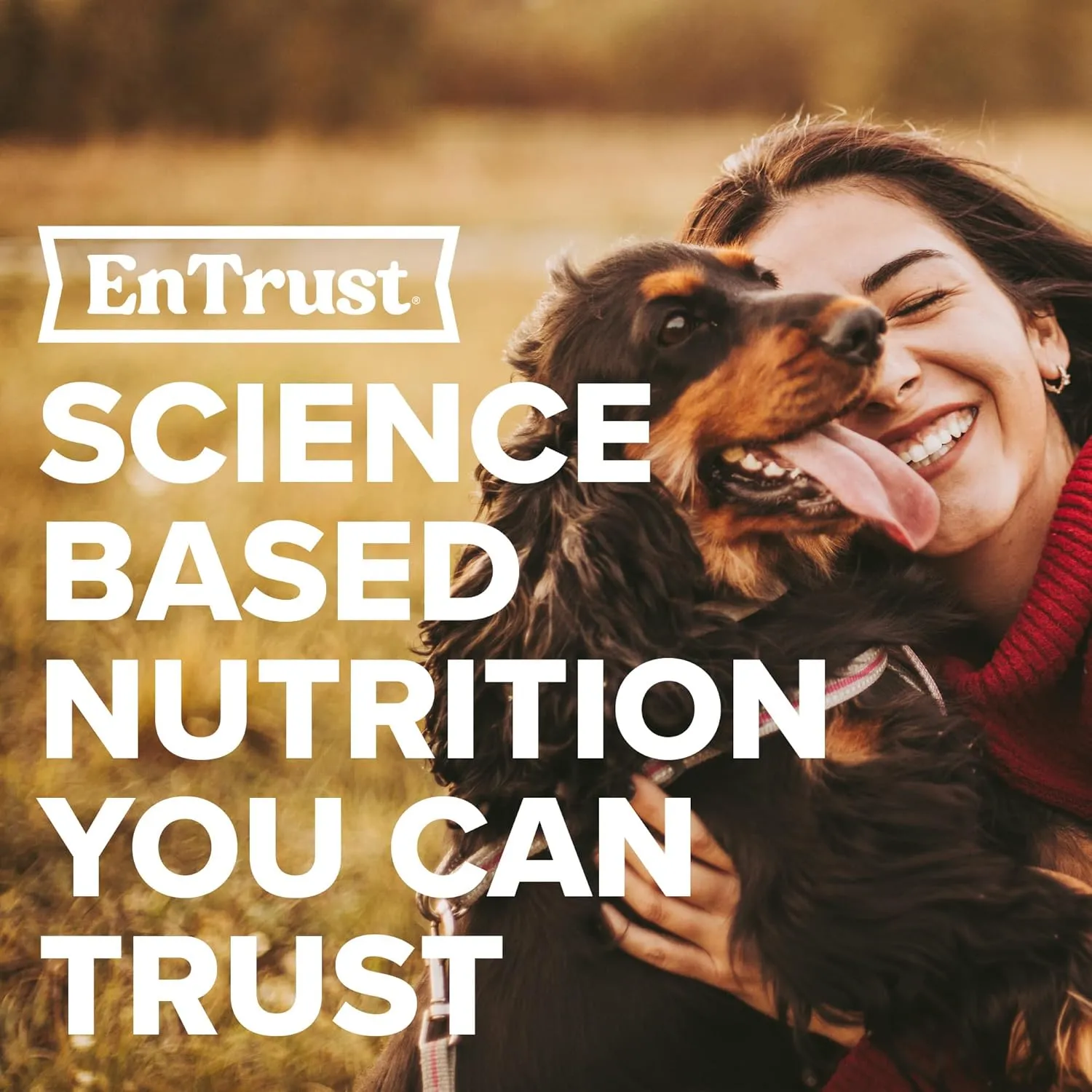 ENTRUST Large Breed Puppy Food | Real Chicken & Barley | Enriched with Super Foods, Antioxidants and Prebiotics | No Wheat or Soy | 33 Pound Bag