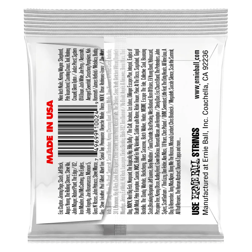 ERNIE BALL .024 SINGLE PLAIN STEEL ELECTRIC OR ACOUSTIC GUITAR STRING