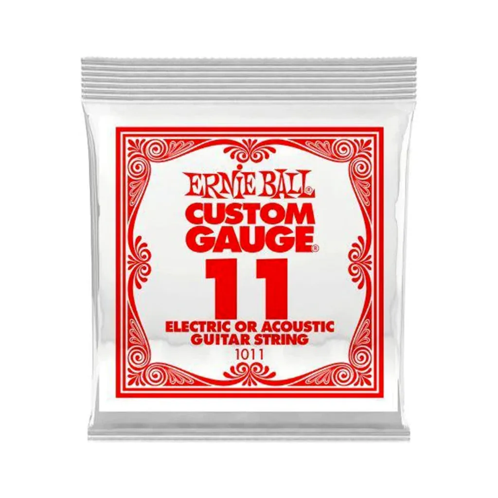 Ernie Ball 1011 Single Strings Plain .11 | Fretted Instrument Strings | E1011