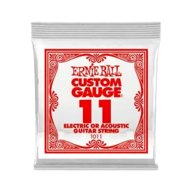 Ernie Ball 1011 Single Strings Plain .11 | Fretted Instrument Strings | E1011