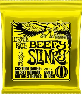 Ernie Ball 11-54 Nickel Beefy Slinky Electric Guitar Strings 2627