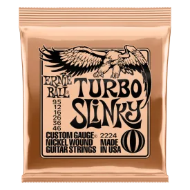 Ernie Ball 2224 Turbo Slinky Electric Guitar Strings 9.5-46
