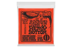 Ernie Ball Skinny Top Heavy Bottom Nickel Wound Electric 8-String Guitar Strings - 9-80 Gauge