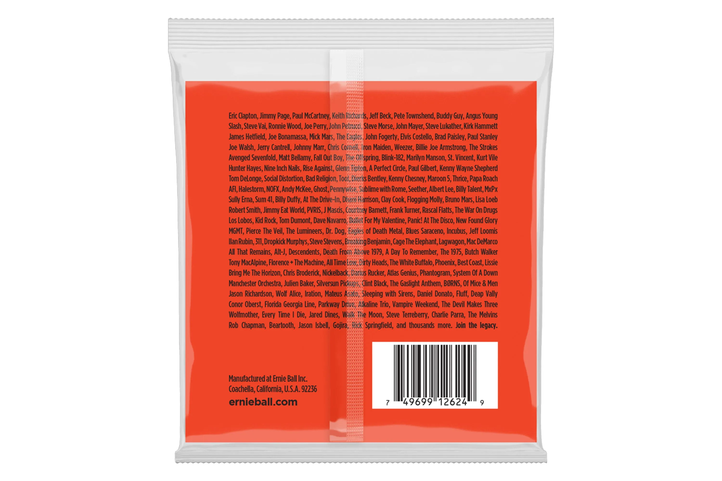 Ernie Ball Skinny Top Heavy Bottom Nickel Wound Electric 8-String Guitar Strings - 9-80 Gauge