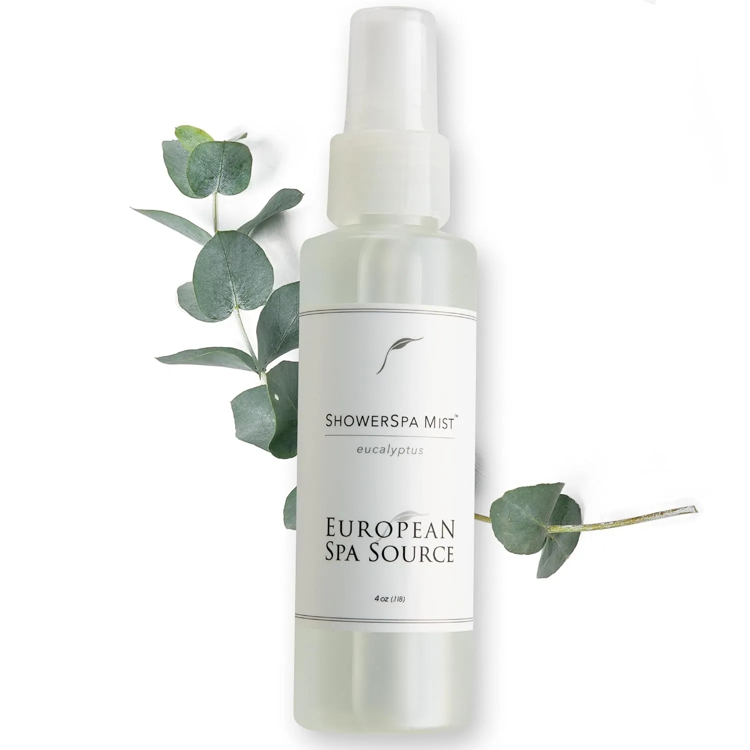 Eucalyptus ShowerSpa Mist Spray for Aromatherapy, At Home Spa Experience, Sinus Congestion Relief, and Tension Relief, 4 fl oz.