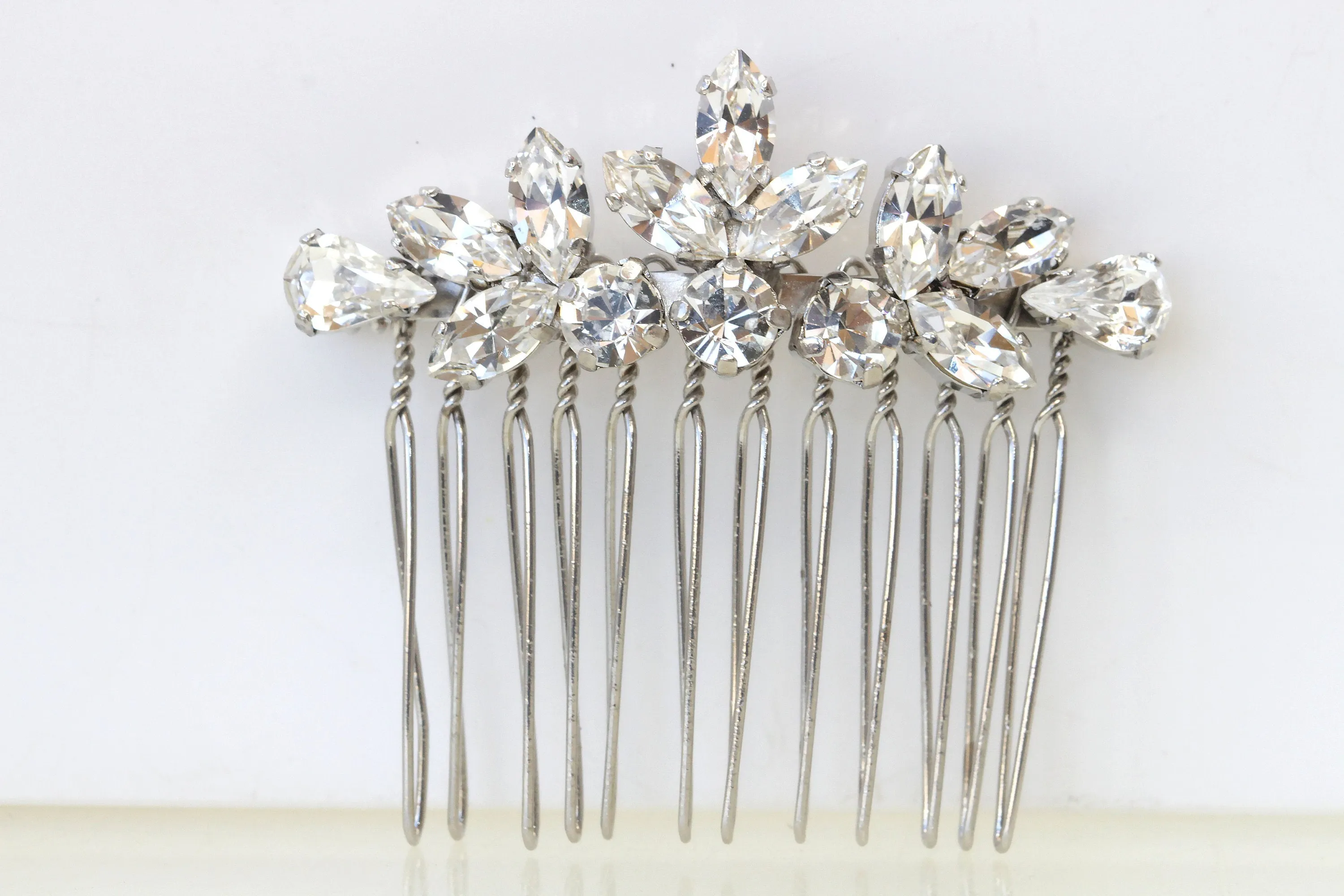 Hair Comb Wedding Crystal
