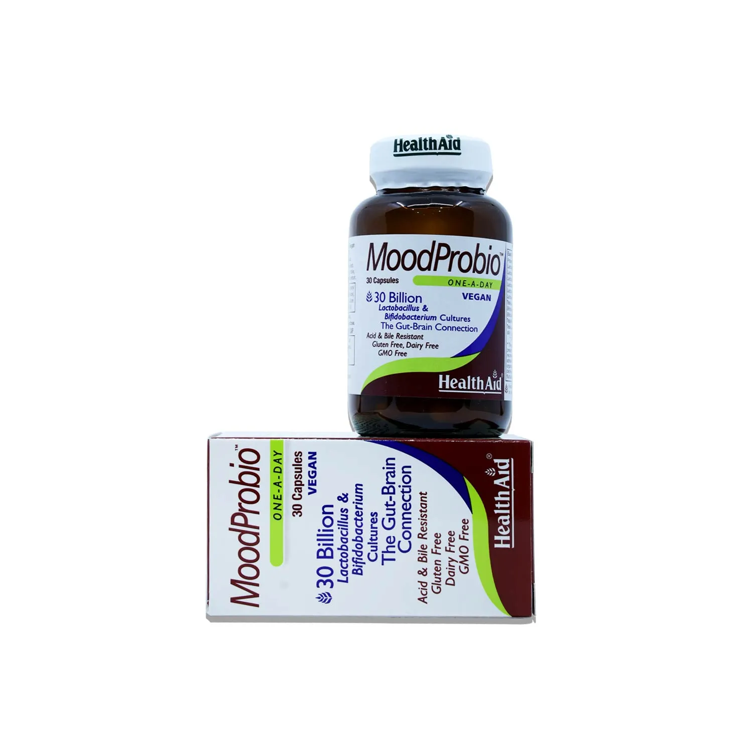 Health Aid Mood Probio 30 Billion (Veg) 30 Capsules