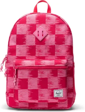 Herschel Supply Co. Heritage Backpack, Check Yourself Raspberry, Youth-26L