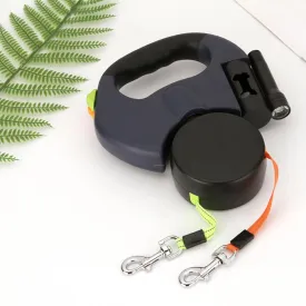 LED Automatic Retractable Traction Rope Leash