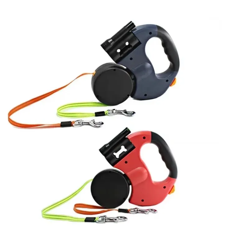 LED Automatic Retractable Traction Rope Leash