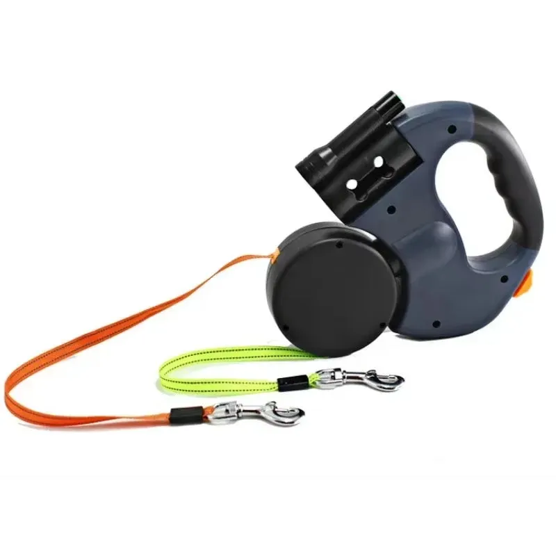 LED Automatic Retractable Traction Rope Leash
