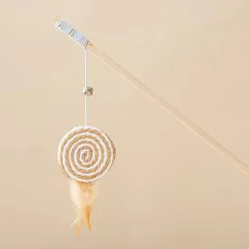 Log-Plain-Color-Teasing-Cat-Stick-Cat-Toy-Kitten-Baby-Cat-Bell-Feather-Cat-Teasin