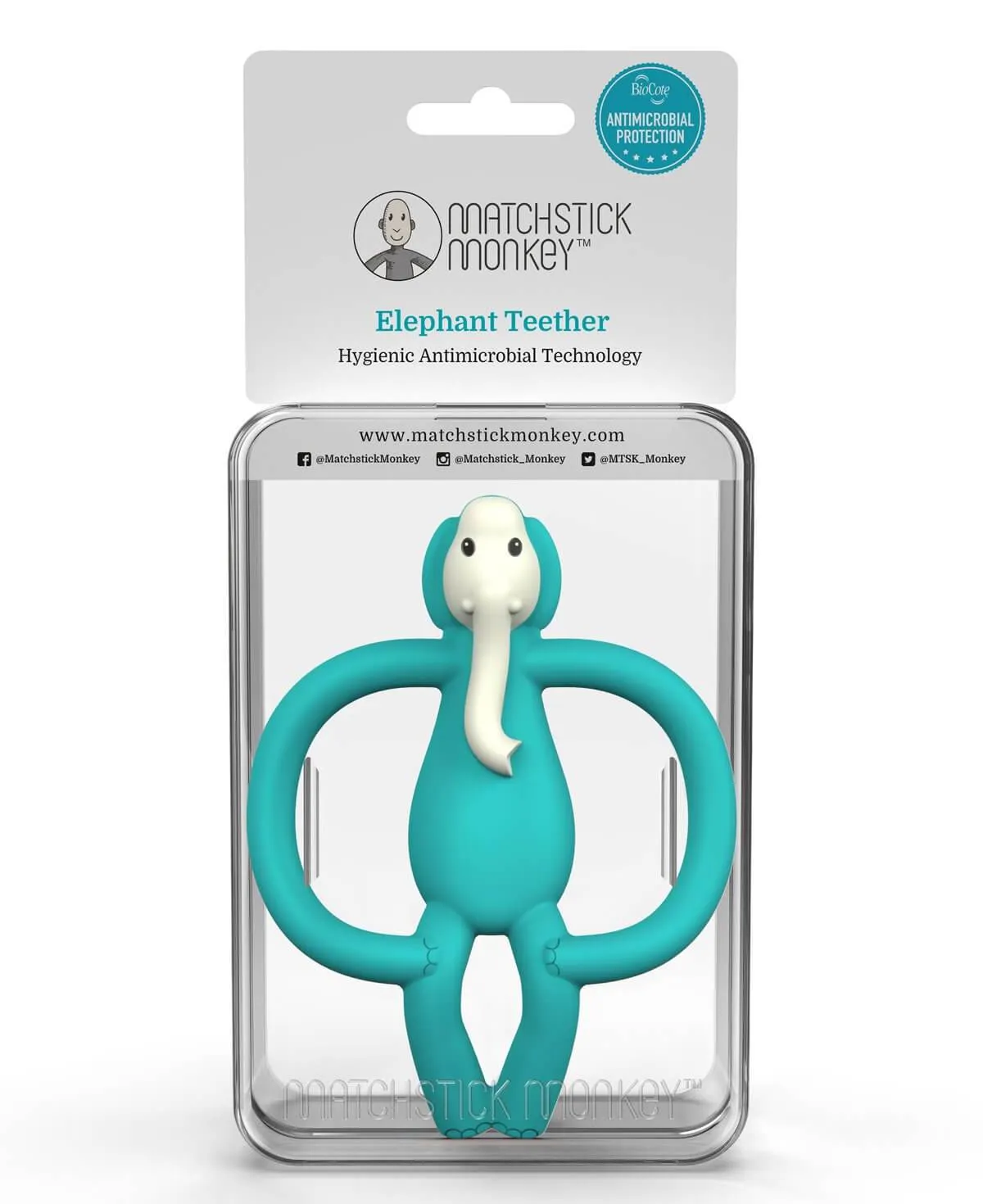 Matchstick Monkey Echo Elephant Teether