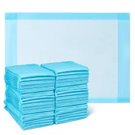 Medline Light Absorbency Underpad, 17" x 24", 100 Count, Disposable Chucks, Bed, Furniture & Surface Protection, For Kids, Adults, Elderly, Puppy Pad, Changing Pad, Incontinence Pee Pad