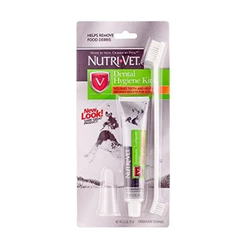 Nutri-Vet Dental Hygiene Kit for Dogs
