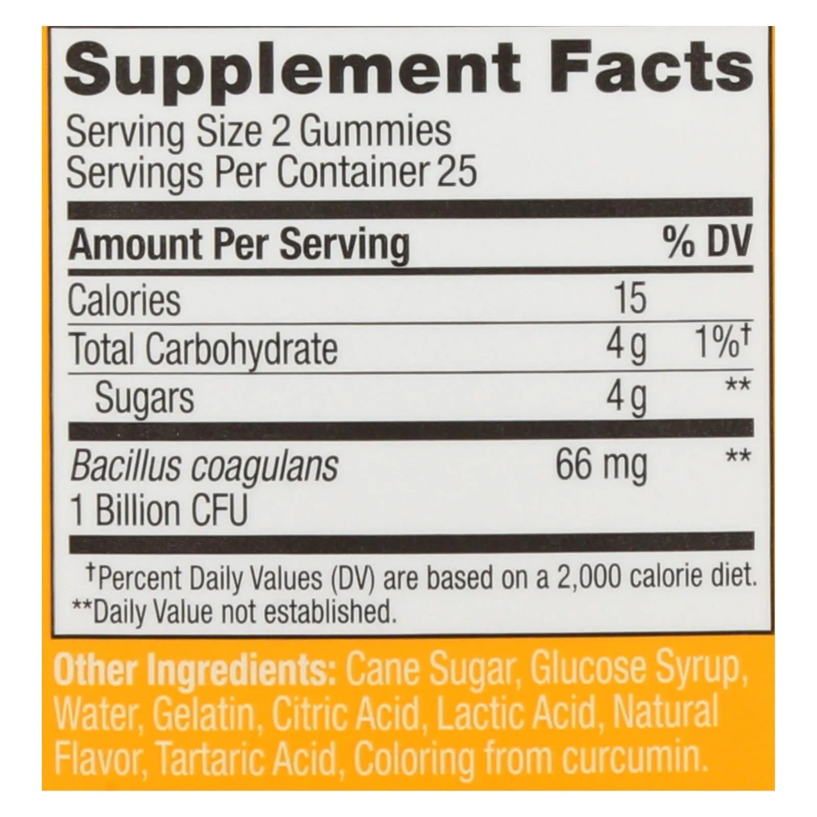 Olly Probiotics Tropical Mango Daily Synbiotic (50 Count)