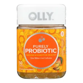 Olly Probiotics Tropical Mango Daily Synbiotic (50 Count)