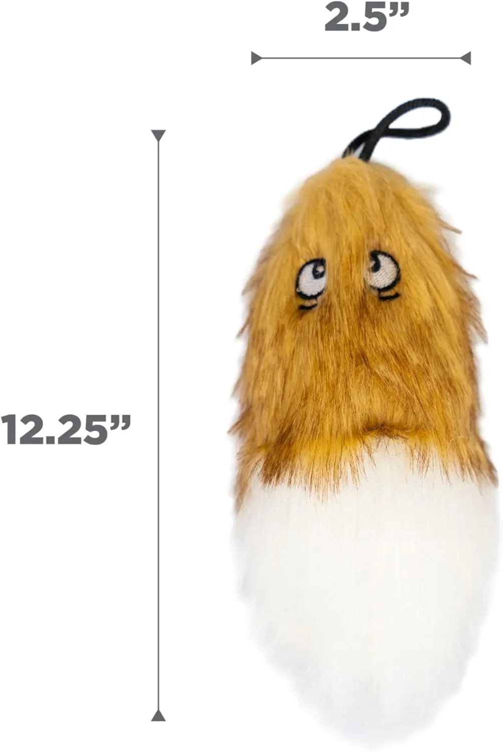 Outward Hound Tail Teaser Replacement Lure for Dog Teaser Wand, Brown