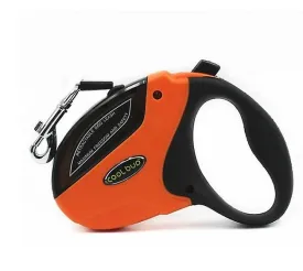 Pet leashes pet automatic extending dog leash 5m 50kg abs retractable traction rope walking lead roulette