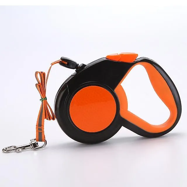 Pet leashes pet automatic retractable dog leash reflective walking rope teddy golden retriever supplies