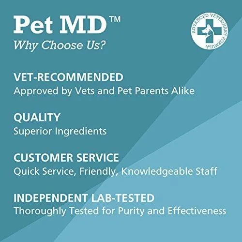 Pet MD Benzoyl Peroxide Medicated Shampoo for Dogs and Cats, Effective for Seborhhea, Dandruff, Mange, Itch Relief, Acne and Folliculitis, Citrus Scent, 12 oz.