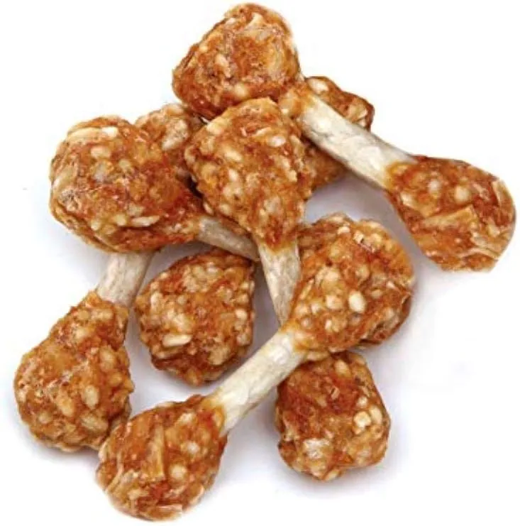 Pet 'n Shape Chik 'n Rice Dumbbells - All Natural Dog Treats, Chicken, 8 oz, 10408