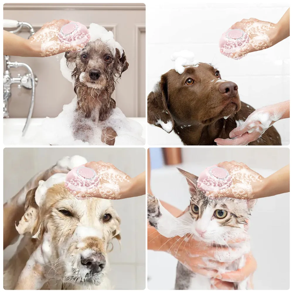 Pets Massage Shampoo Brush
