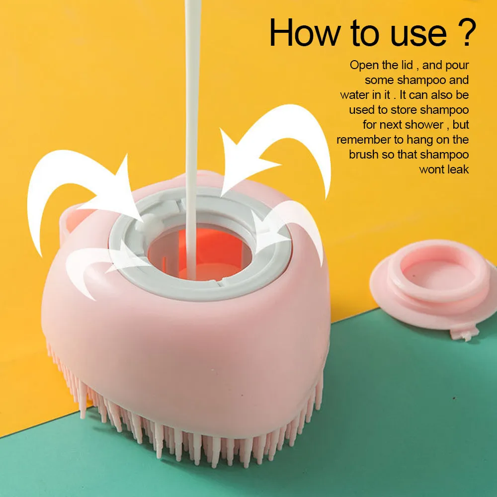 Pets Massage Shampoo Brush