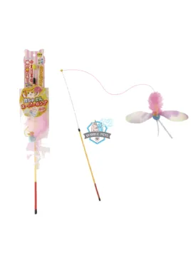 Petz Route Rustling Bird Super Long Stick Cat Toys