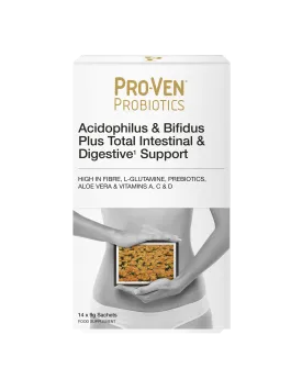 Pro-Ven Acidophilus & Bifidus Plus Total Intestinal & Digestive Support 14 Sachets