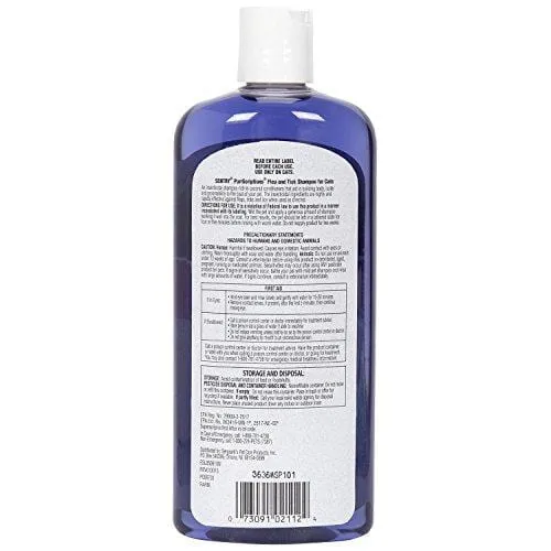 SENTRY PurrScriptions Flea and Tick Shampoo for Cats, 12 oz