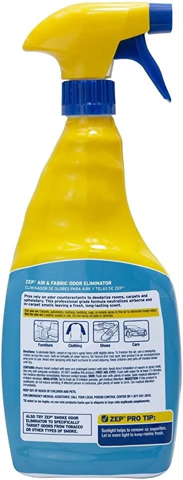 Zep ZUAIR32 Air and Fabric Odor Eliminator 32 oz